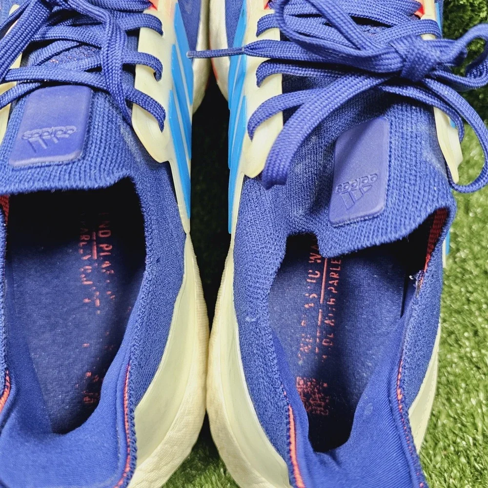 Adidas‎ Ultraboost 22 Legacy Indigo Blue Athletic Sneakers Mens Size 10.5